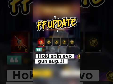 HOKI SPIN EVO GUN AUG CUMA 100 DM #evogunfreefire