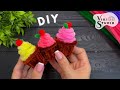 🧁 Cute Pipe Cleaner Cupcakes 🧁 Easy DIY Craft Ideas