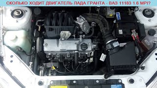 Реальный ресурс и расход двигателя ВАЗ 11183 1.6 MPI 8v 80-84 л.с (Лада Гранта и Лада Калина)