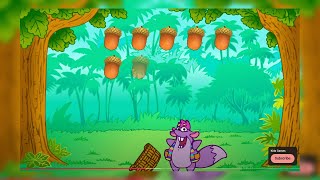 Dora The Explorer Ticos Acorn Adventure Nick Jr Fun Kids Game Play & Learn With Dora And Friends