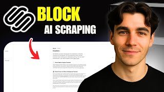 How to Stop AI From Scraping a Squarespace Website (Tutorial 2026)