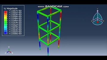 Design of SLIDING LEVER MECHANISM FOR REDUCING EARTHQUAKE ACCELERATION IN BUILDINGs usingABAQUS