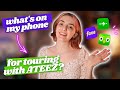 What&#39;s on my phone? My favourite travel &amp; concert apps for ATEEZ Europe Tour | Hallyu Doing