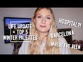 Where I&#39;ve Been?! &amp; My Top 5 Winter Eyeshadow Palettes | sofiealexandrahearts