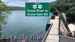 Road Trip #479 - US-64/74 East - Ocoee River to Ocoee Dam #2 - Tennessee
