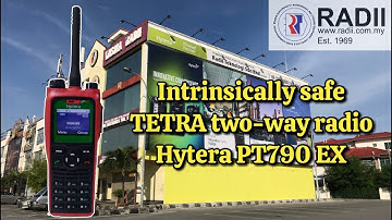 [Unboxing] Hytera PT790EX Intrinsically Safe TETRA Two-way Radio