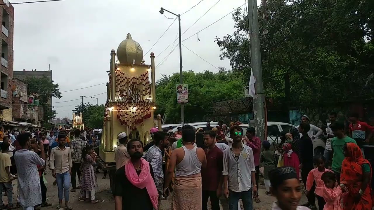 10 Muharram Juloos E Taziya Shastri Park Buland Masjid To Welcome karbala 2023-1445 Hijri Full Video
