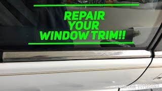 $600 3rd Gen Prelude Ep. 7 - How to Restore Window Trim