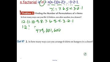 Alg 2 Video Notes Sec. 11.1