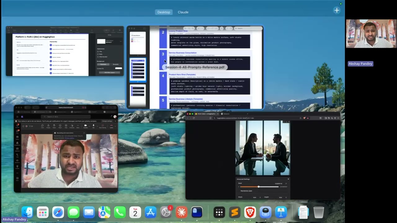 Free AI Image Generation for Business Owners — FLUX.1, Ideogram & Higgsfield (Session 4)
