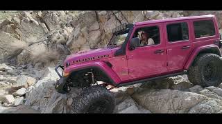 Olivia Takes on Last Chance Canyon in her Jeep 392