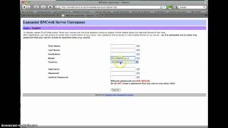 Screencast 1.2 Registering with BNCweb and accessing it for the first time