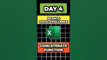 How To use concatenate Function In Excel #microsoftexcel #excelfunctions #shorts