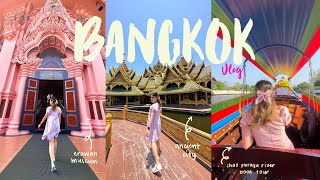 BANGKOK VLOG 🇹🇭 -(PART 2) Chatuchak,Erawan Museum,Ancient City,Chinatown,Chao Phraya | jangtravels