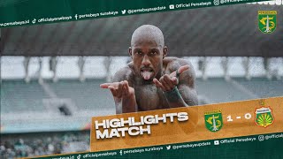 HIGHLIGHTS MATCH | PERSEBAYA 1 - 0 BHAYANGKARA PRESISI INDONESIA | OFFICIAL PERSEBAYA image