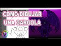 Como Dibujar Una Gargola Para Un Logotipo 🦇🦇 Gargoyle Drawing 🦇🦇