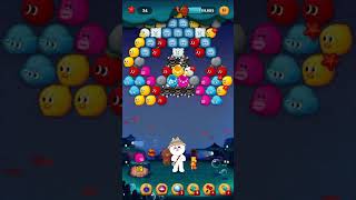 LINEバブル2 ステージ 1221 ハード 黄金コニー 初挑戦クリア
