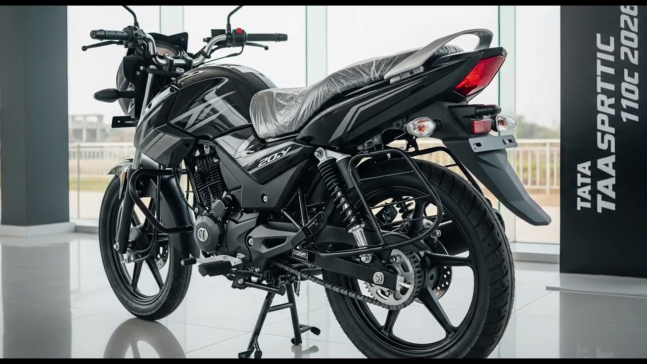 🔥Tata Sporty 110cc 2026 – स्पोर्टी लुक और पावर का नया तूफ़ान!🔥