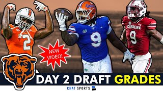 Chicago Bears Draft Grades Day 2 Ft. Tyrique Stevenson & 2 DTs + 2023 NFL Draft Day 3 Targets
