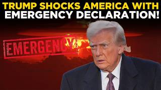 Breaking LIVE: Trump Declares National Emergency, Shocking White House Statement! | US NEWS LIVE