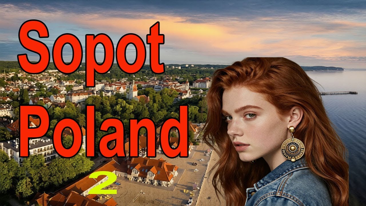 Walking in SOPOT, Poland 🇵🇱 | Seaside Resort, Relaxing City Walk - part2