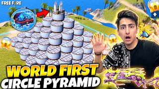 World First Circle Pyramid😱🤣10,000 Diamonds Challenge - Garena Free Fire