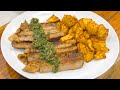 Ribeye Steak With Chimichurri And Roasted Potatoes