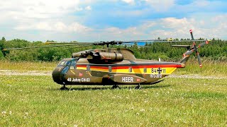 Sikorsky Ch-53 Bundeswehr / Rc Electric Scale Model Helicopter / Flight Demonstration