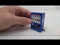 Miniature Vending machine！200 yen GACHAPON Capsule toy in japan