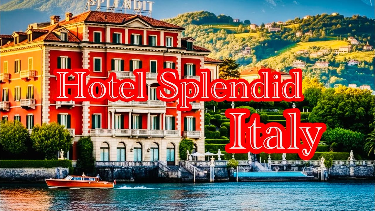 Inside Italy’s Most Luxurious Hotel 🚤🛎️Hotel Splendid at Lake Maggiore🍀