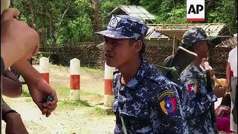 Tight security in Myanmar's Rakhine state following deadly clashes