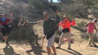 Indio Senior Center Hiker's Mannequin Challenge