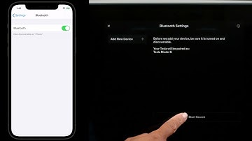 Tesla Model S - Bluetooth Pairing