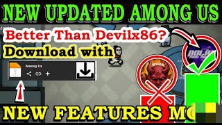 AMONG US NEW MOD MENU || BETTER THAN DEVIL X 86 ? || VEER GAMING screenshot 3