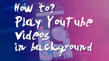 How to play YouTube videos in background | Without using any Third Party application