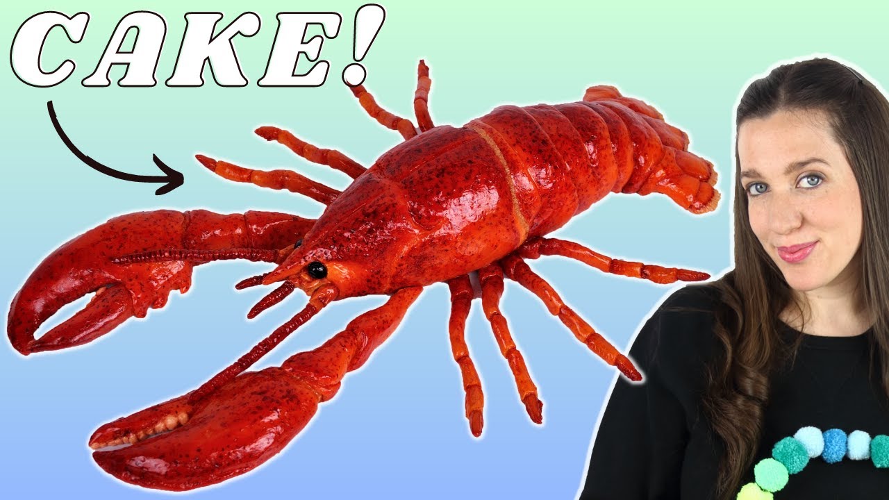 I Sculpted a Realistic Lobster Cake by the Ocean! - Part 1 