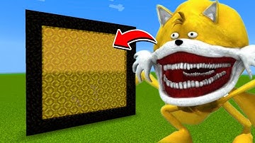 How to Make A Portal To The Tails Tapes Dimension in Minecraft!