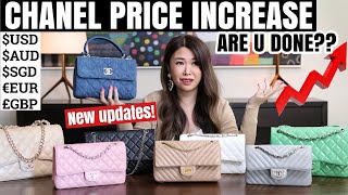 chanel bag prices 2022