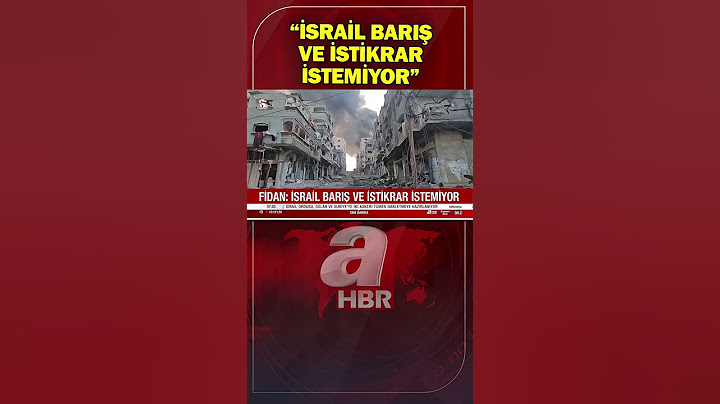 Bakan Fidan'dan İsrail'e tepki: İsrail, barış ve istikrar istemiyor! | A Haber