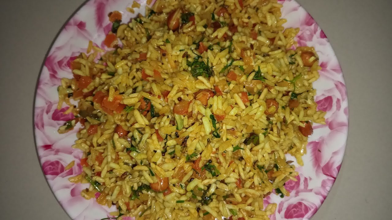 ಚುರಮುರಿ ಸುಸಲಾ Churmuri Susla in Kannada Puffed Rice Susla Priyogee