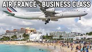 Air France Business Class (A330) - Sint Maarten SXM - Paris CDG -  A Disappointing Experience!