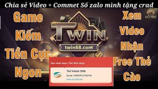 Cách Tải TWIN 68 - KIẾM TIỀN ONLINE Với GAME BÀI ĐỔI THƯỞNG UY TÍN NHẤT 2021 screenshot 4