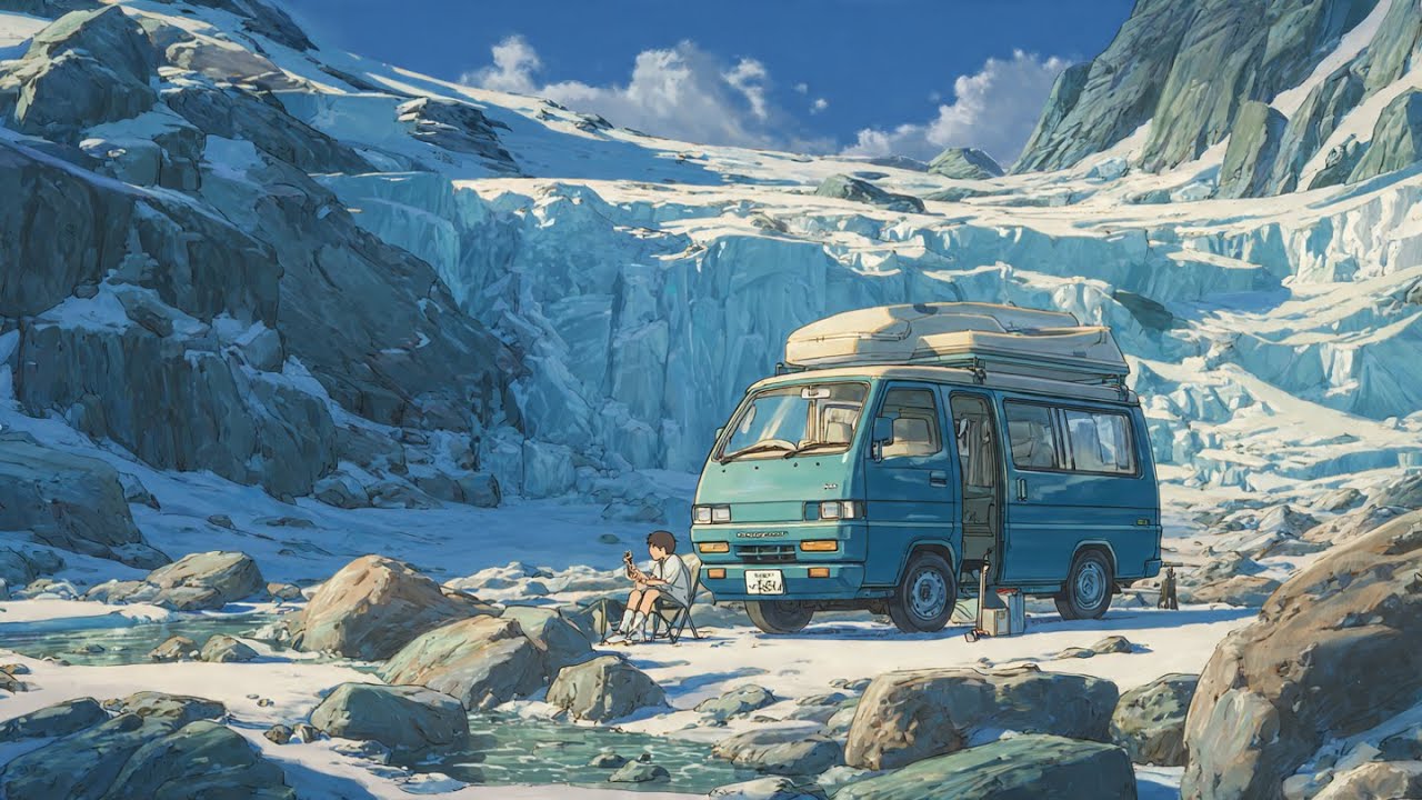 🚐 Cozy Van Life Lo-fi Live | Nonstop Night Drive Beats for Study, Relax & Sleep
