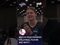 Who is your favorite volleyball player? Let us know in the comments ⬇️🏐