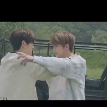 hyunmin cute little fight,😂😂 behind the  scene ( side effects) #hyunjin #seungmin #skz