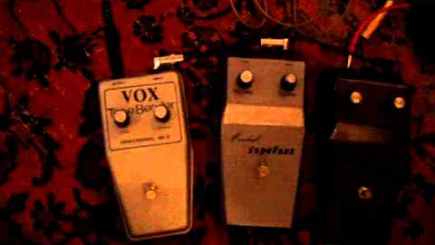 Sola Sound MkII Vox Tone Bender / Supa Fuzz 1967-68 Marshall Supafuzz