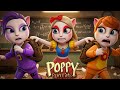 Miss Delight Caught Catnap And Dogday | POPPY PLAYTIME | My Talking Angela 2