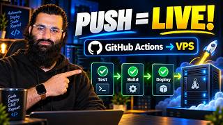 GitHub Actions Se VPS Pe Auto Deploy: Push Karo, Live Ho Jaye (CI/CD Explained)