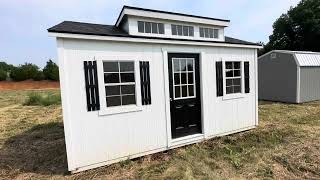 10x16 A-Frame Dormer Storage Shed