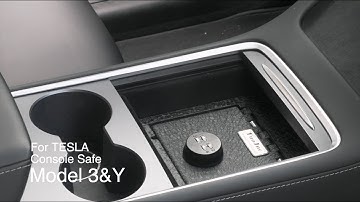 Console Safe for TESLA Model 3&Y 2021+